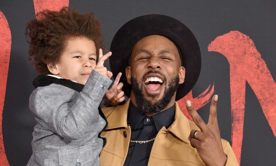 Stephen “tWitch” Boss and Maddox Laurel Boss
