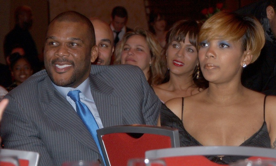Playwrite Tyler Perry and singer Monica