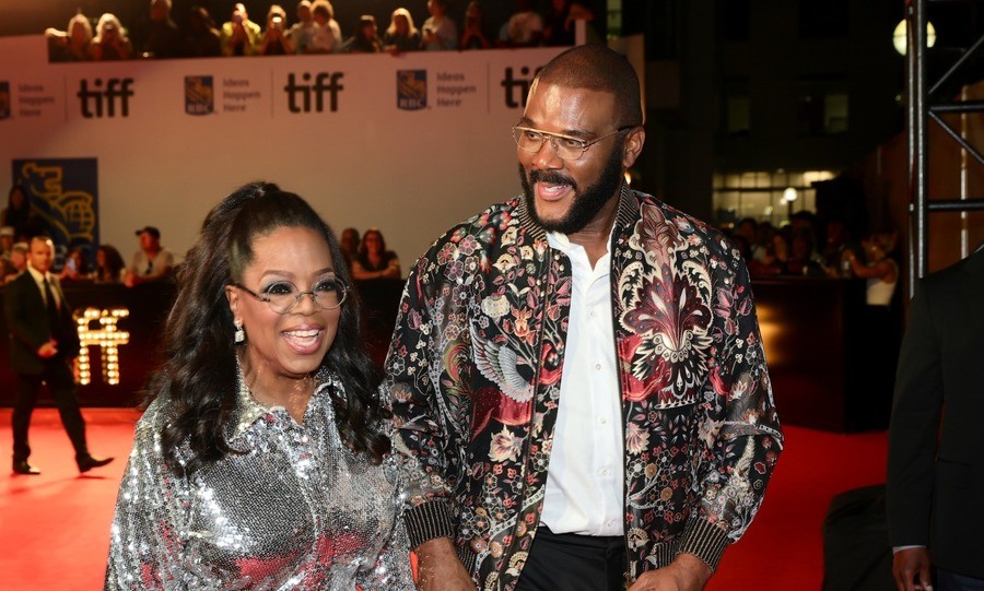 Oprah Winfrey and Tyler Perry