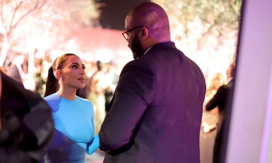 Kim Kardashian and Tyler Perry