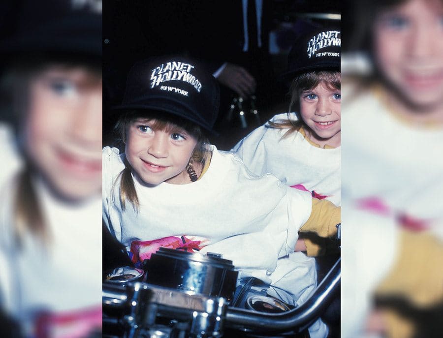 Mary-Kate and Ashley Olsen in 1992.