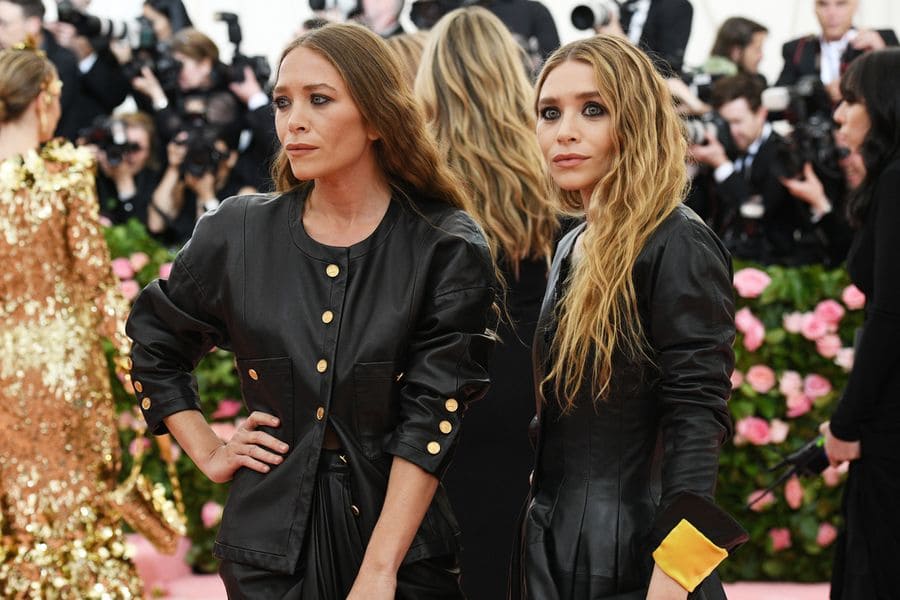 Mary-Kate and Ashley Olsen at the Costume Institute Benefit in 2019.